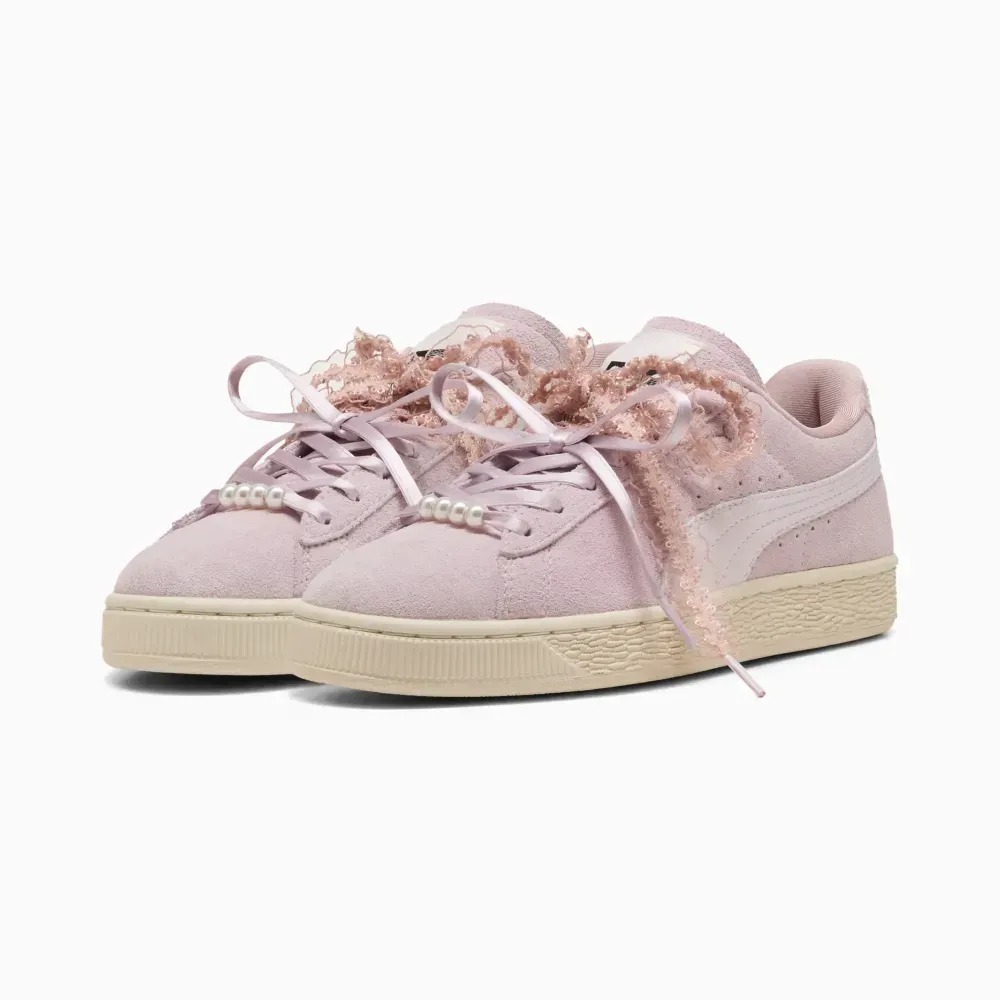 Puma Suede Bloom Misty Pink Powder Pink