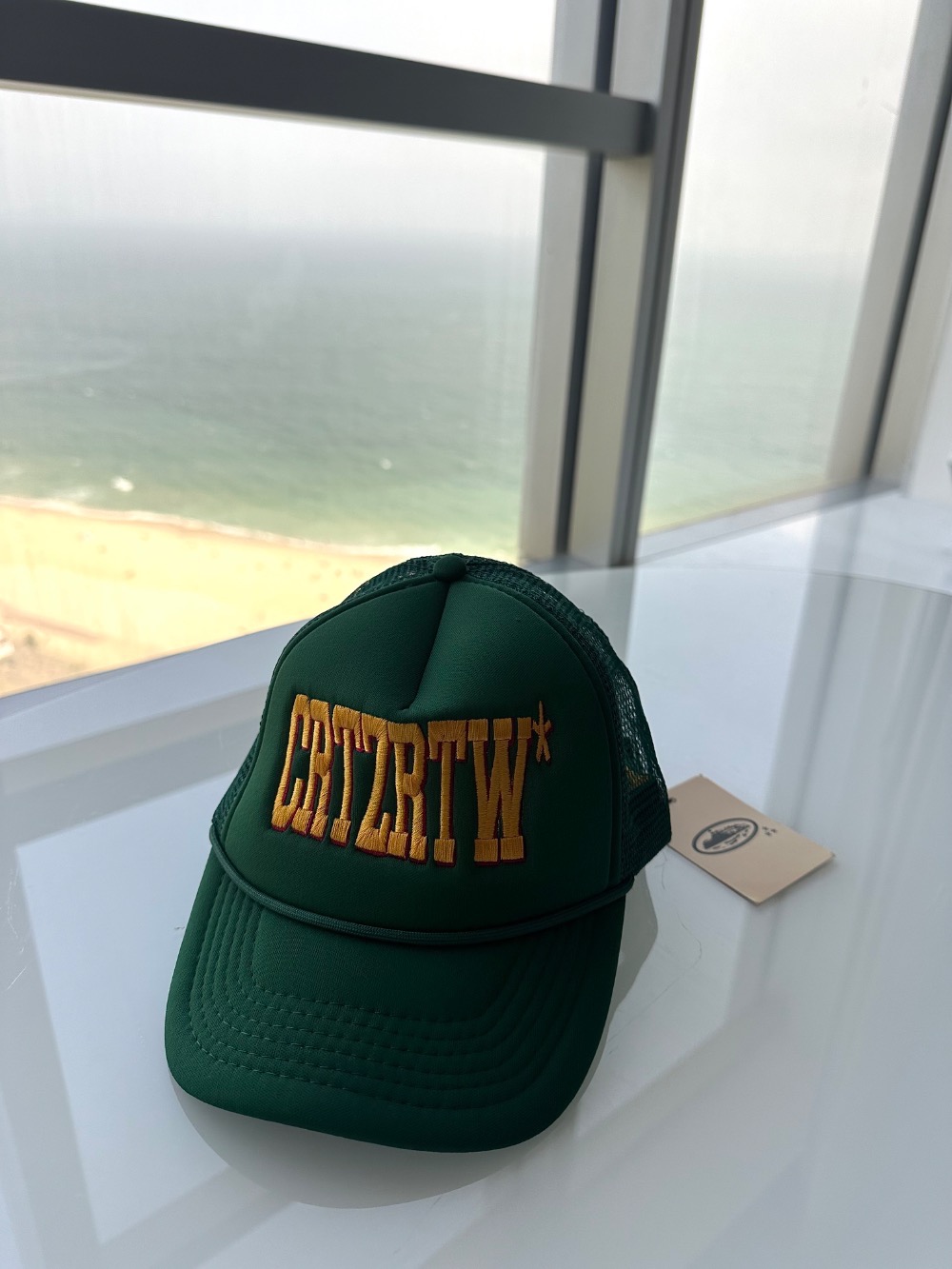 Boné Corteiz Cultfiction Trucker Green