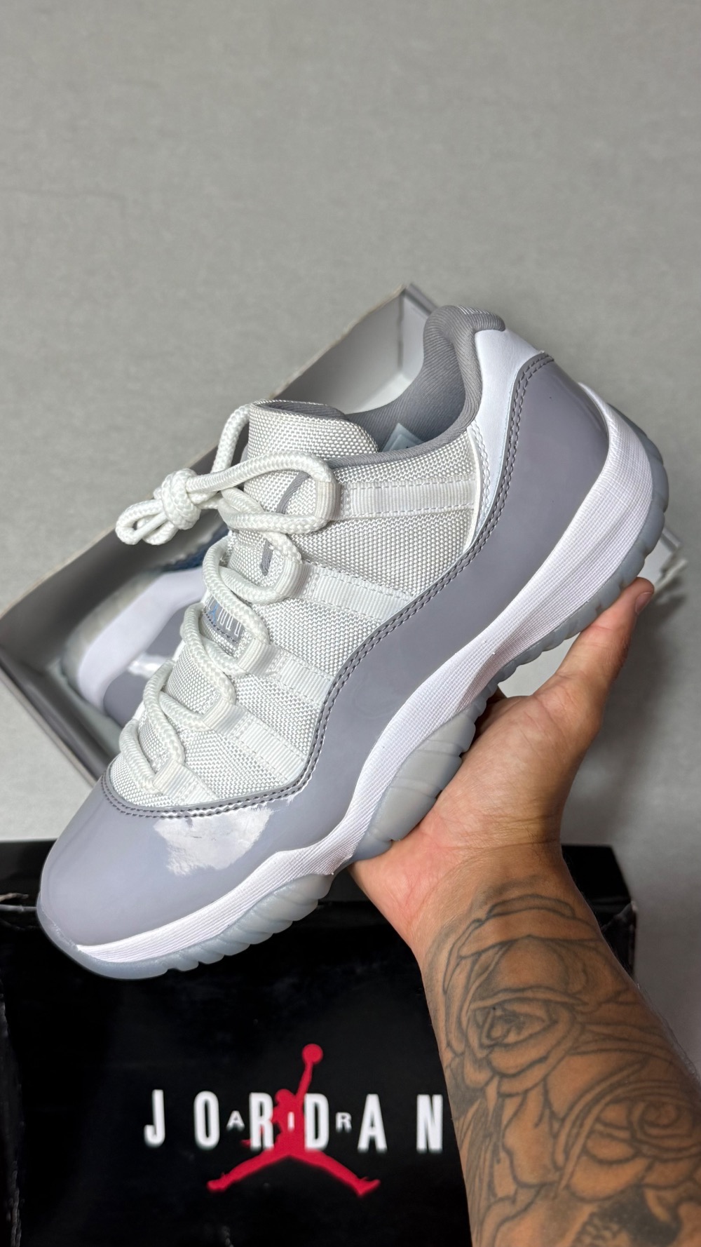 Air Jordan 11 Low Cement Grey