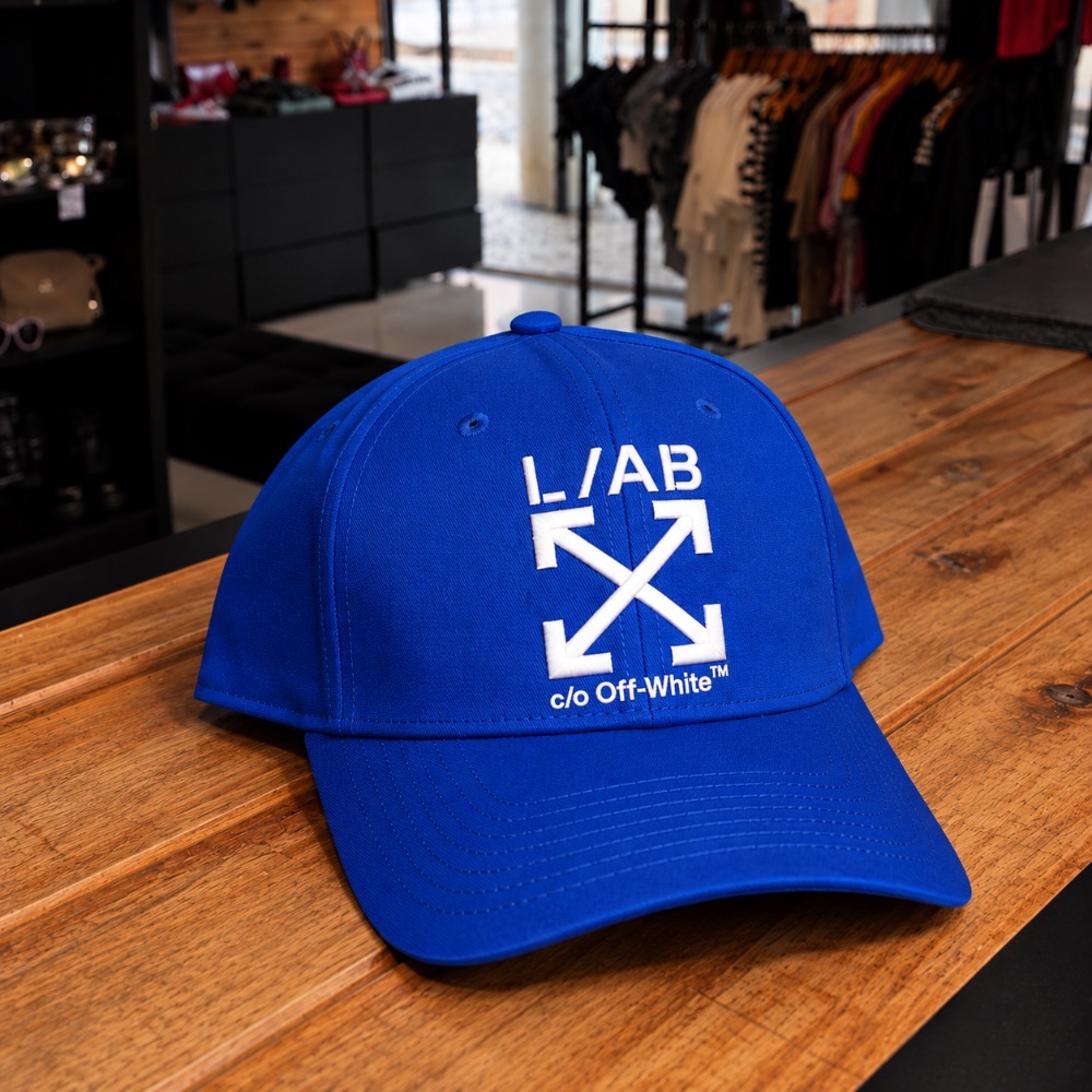 Boné L/AB Off-White Clamp Arrows Curved Brim Twill Cap