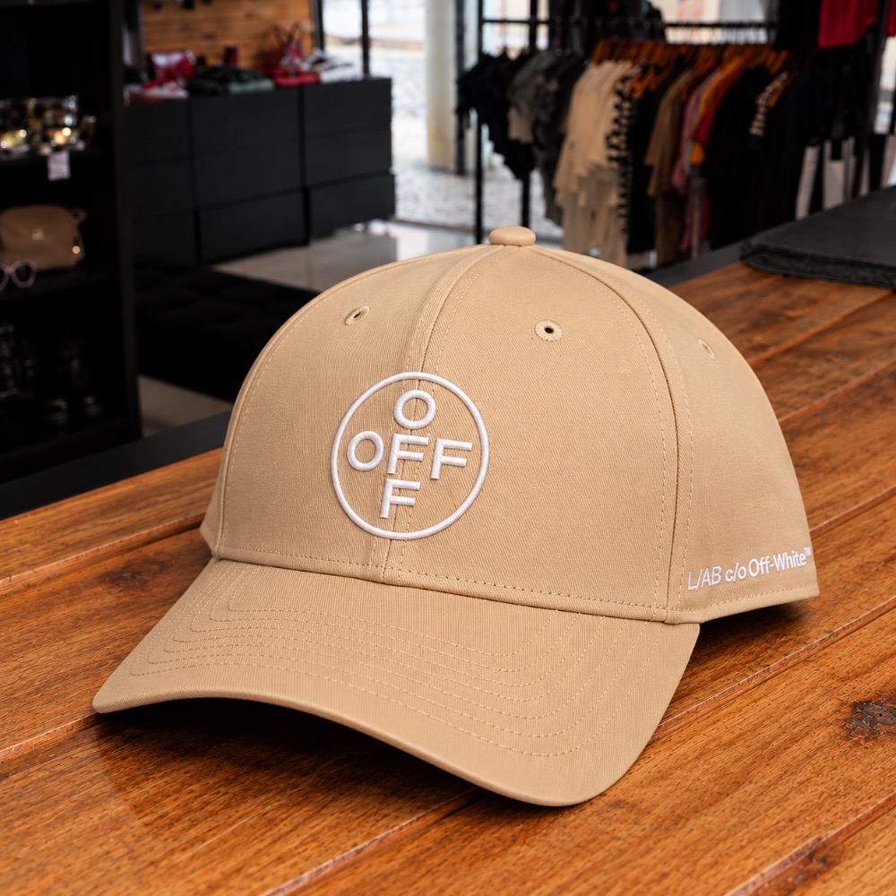 Boné L/AB Off-White Embroidered Curved Brim Twill Cap