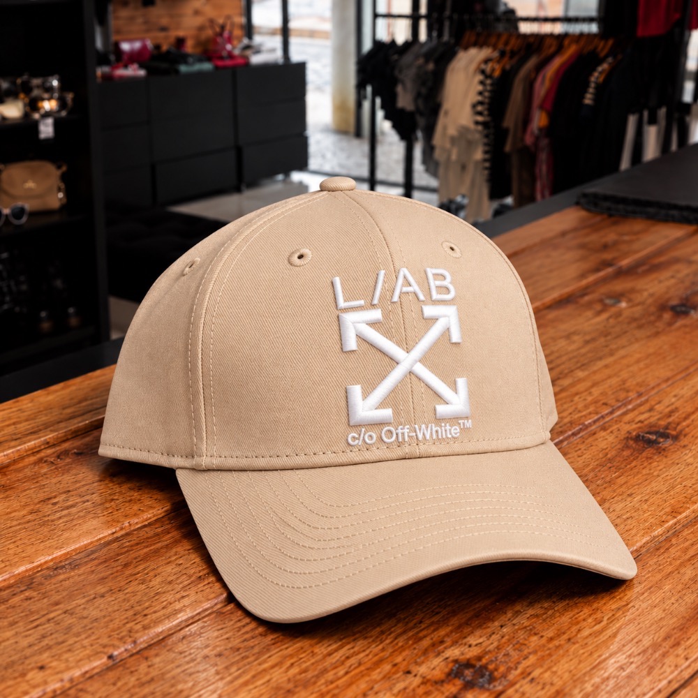 Boné L/AB Off-White Clamp Arrows Curved Brim Twill Cap