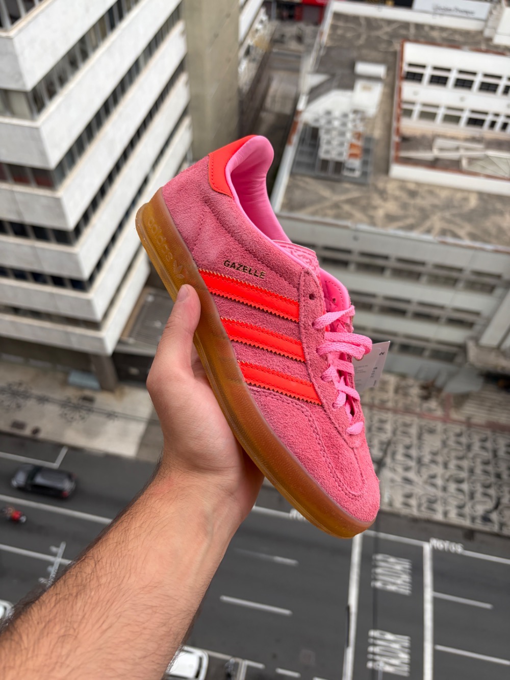 adidas Gazelle Indoor Beam Pink Solar Red
