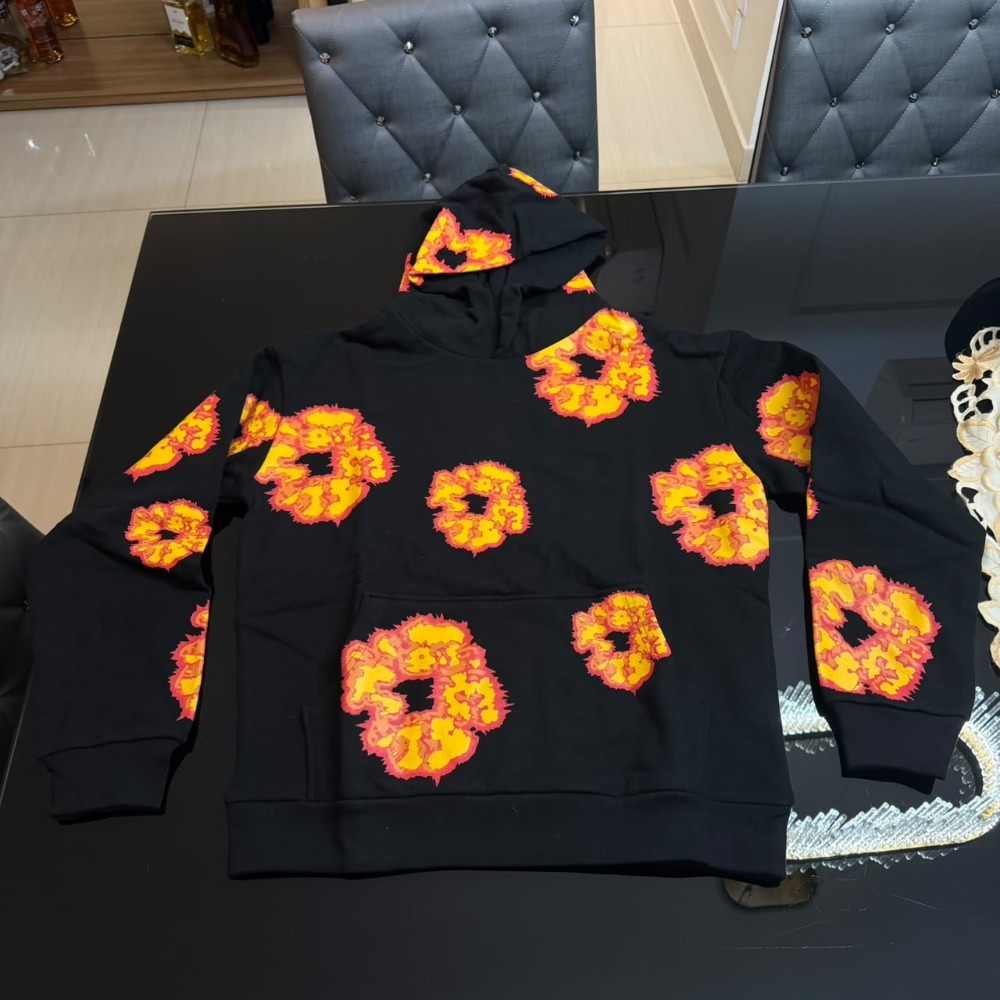 Moletom Denim Tears Black Offset