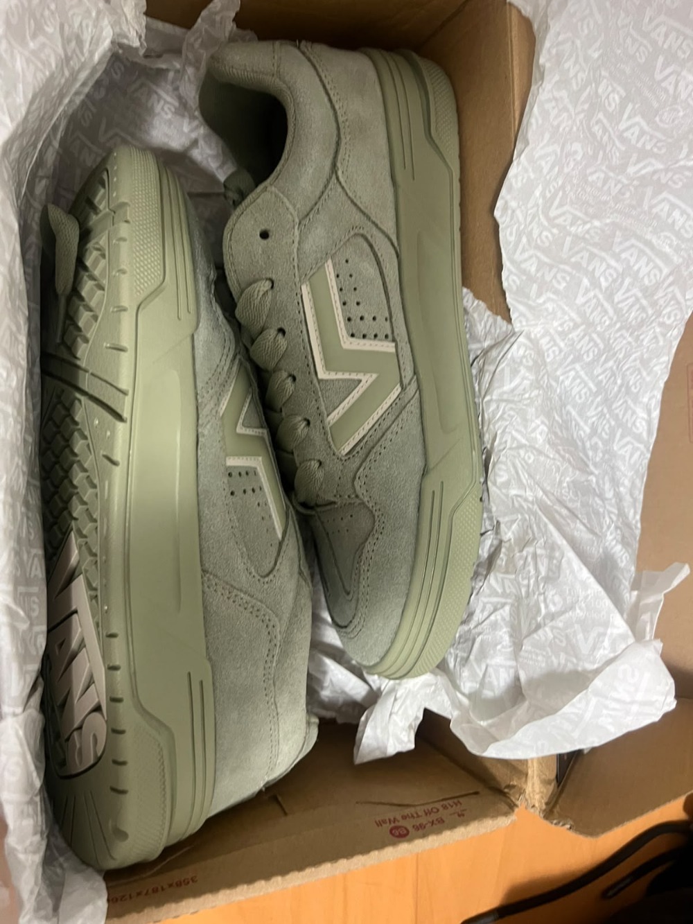 Vans Upland 2 Tone Green Marshmallow