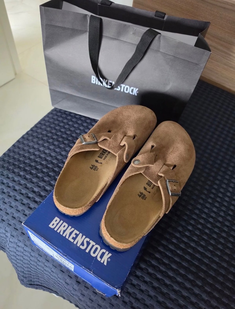 Birkenstock Clog Boston Bs Camurça