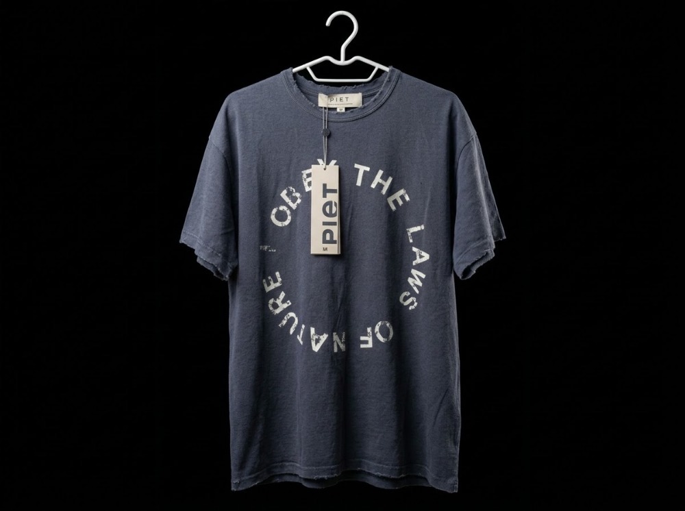 Camiseta Piet I Obey Fitted Preto