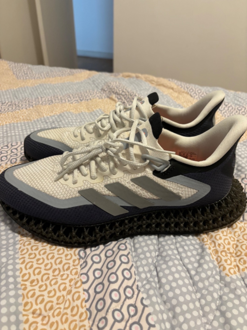 adidas 4D FWD Cloud White Silver Metallic Light Grey