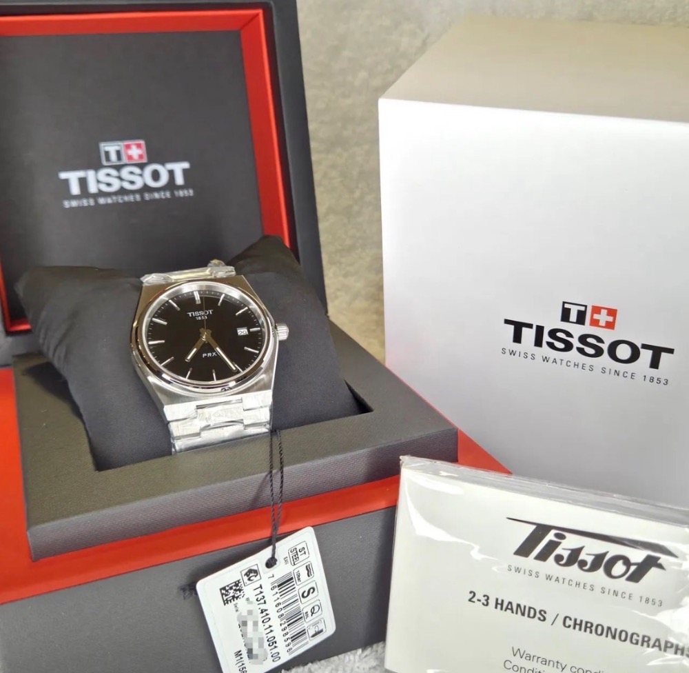 Relógio Tissot PRX 40mm Black Silver