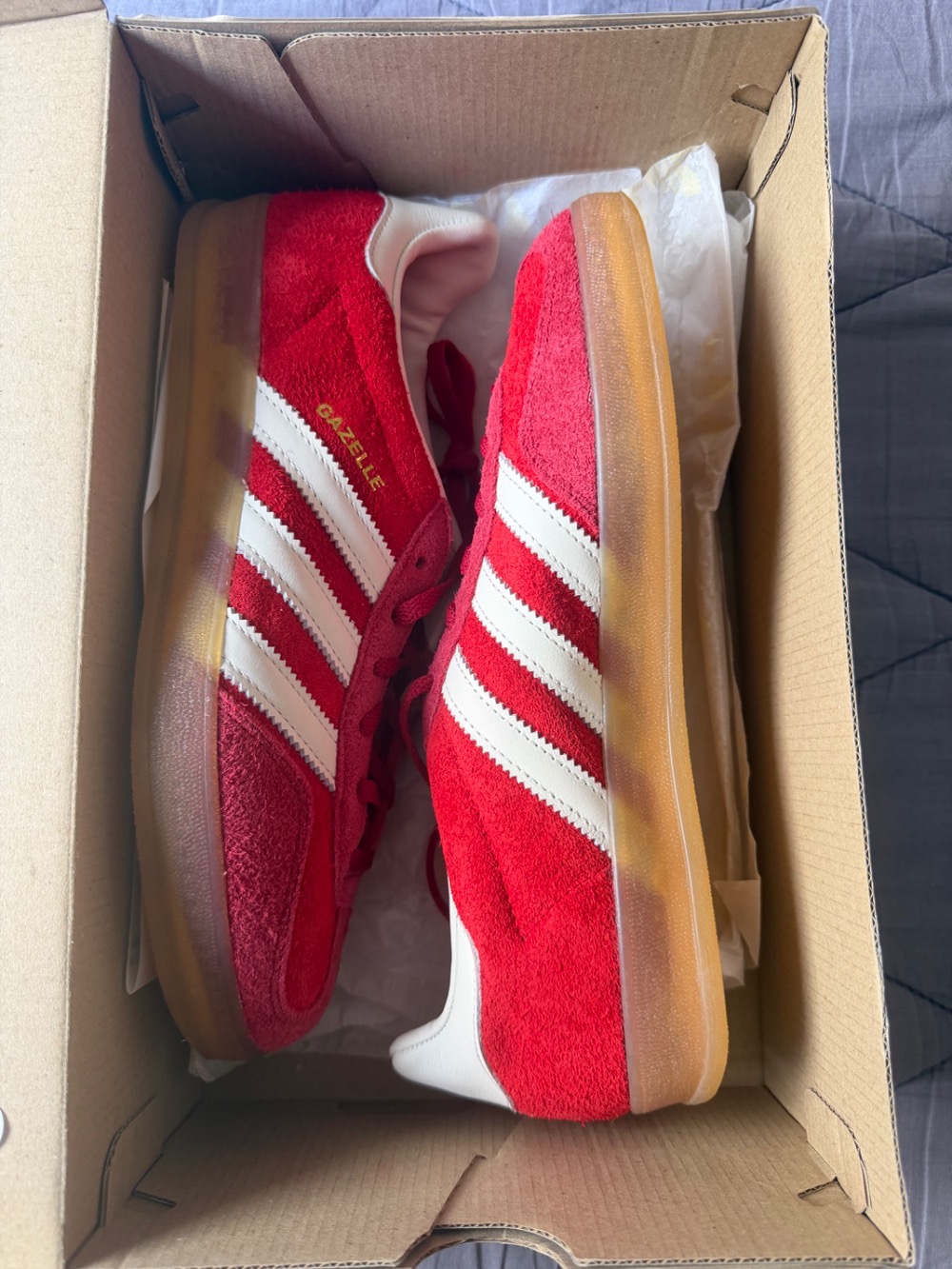 adidas Gazelle Indoor Active Maroon Off White