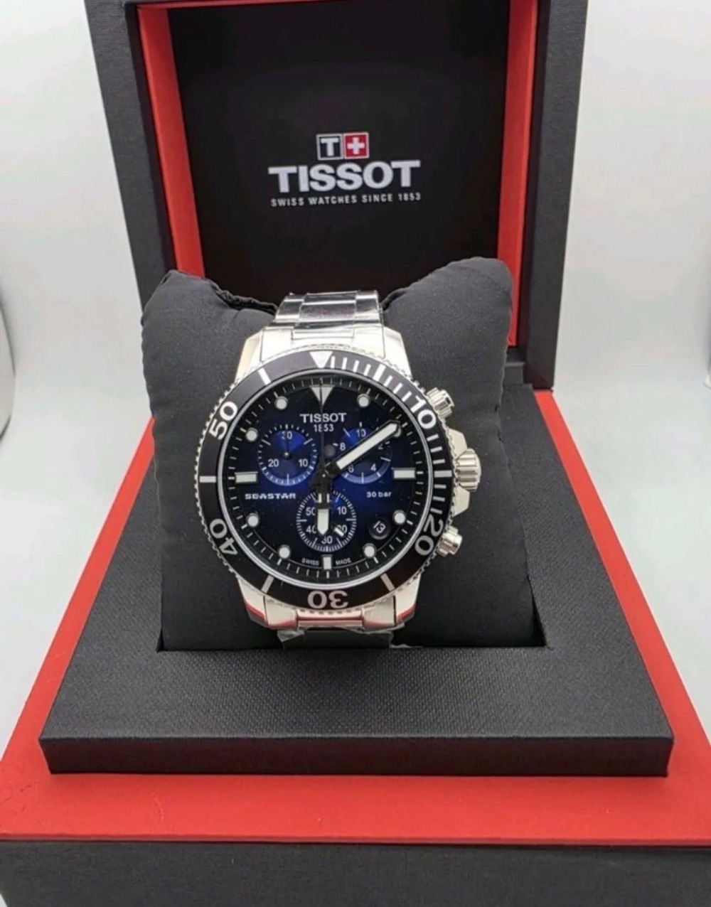 Relogio Tissot Seastar 1000 Azul T120.417.11.041.01