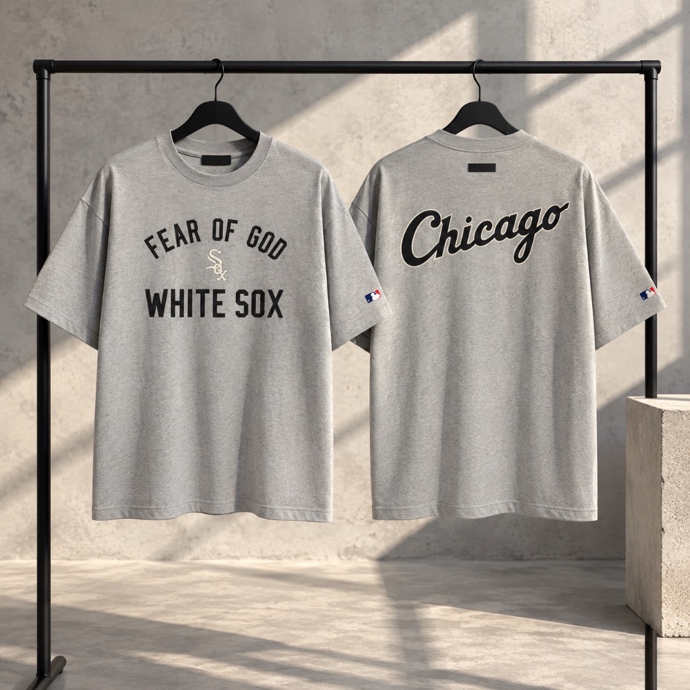 Camiseta Fear of God Essentials x MLB White Sox