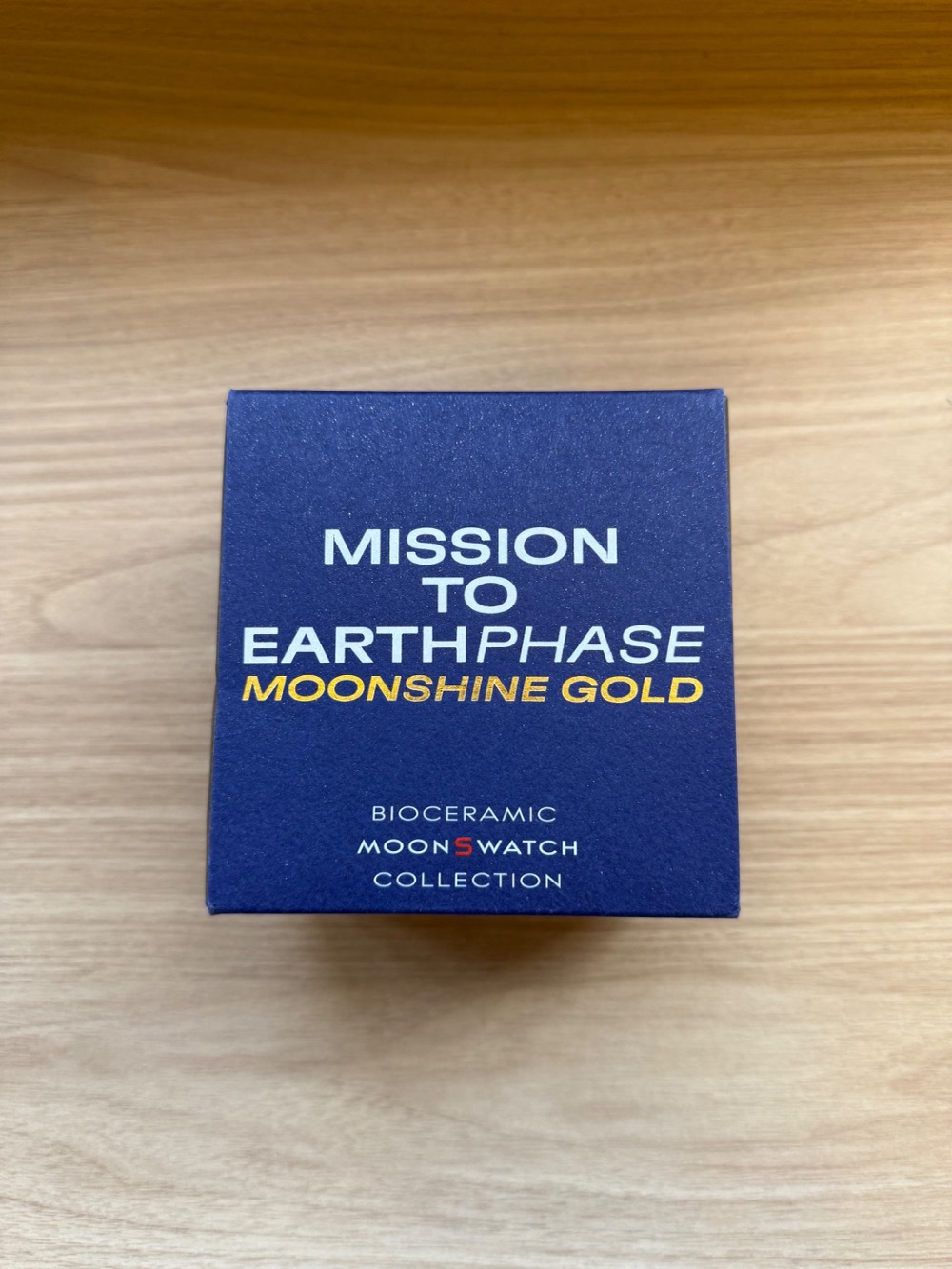 Omega x Swatch Relógio Mission To Earthphase Moonshine Hunters Snoopy Gold — Único, Novo