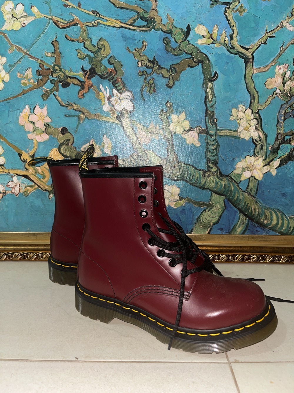 Coturno 1460 Dr. Martens Cherry Red | NOVO | NUNCA USADO