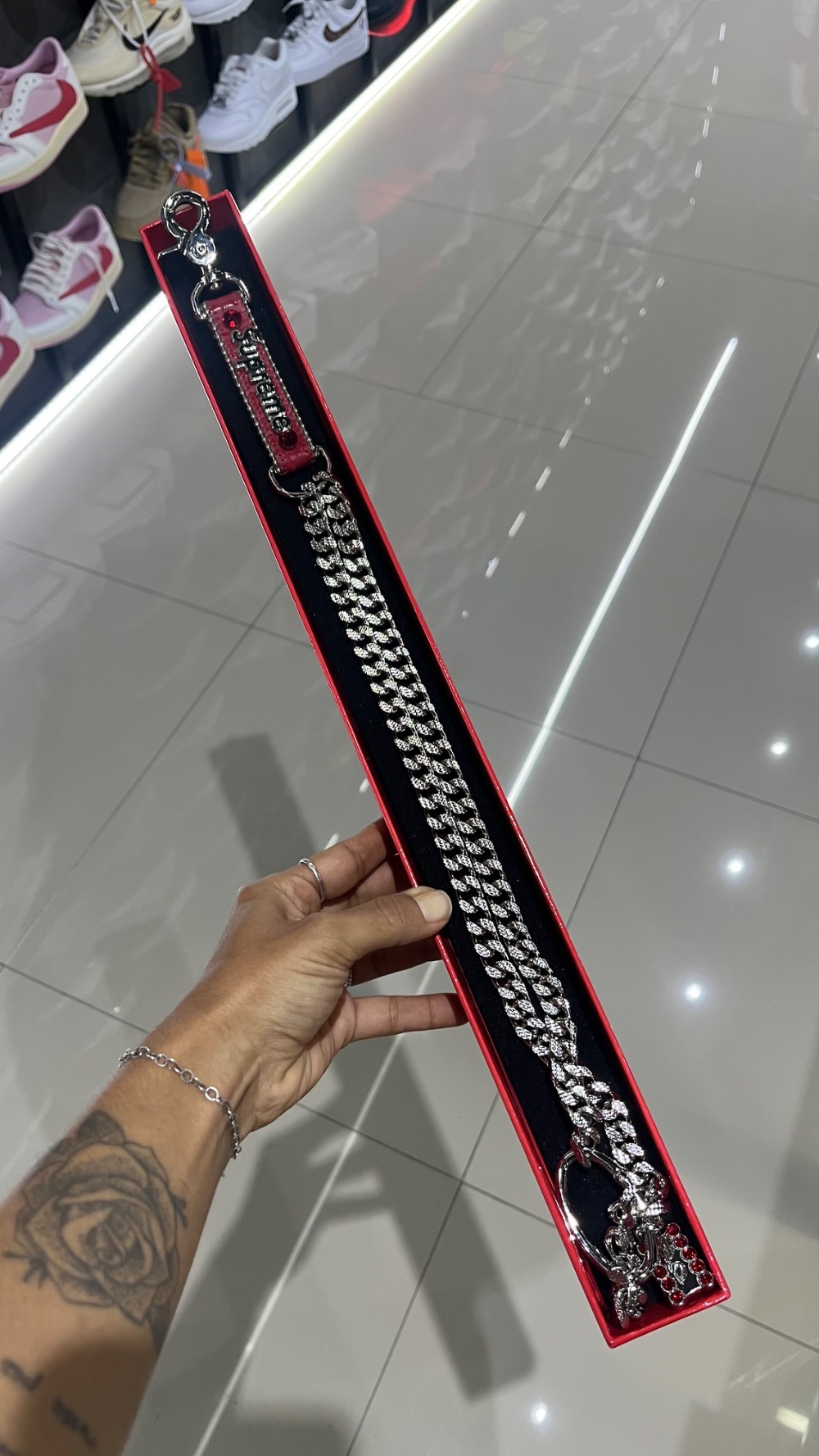 b.b. Simon x Supreme Corrente Red FW26-W5