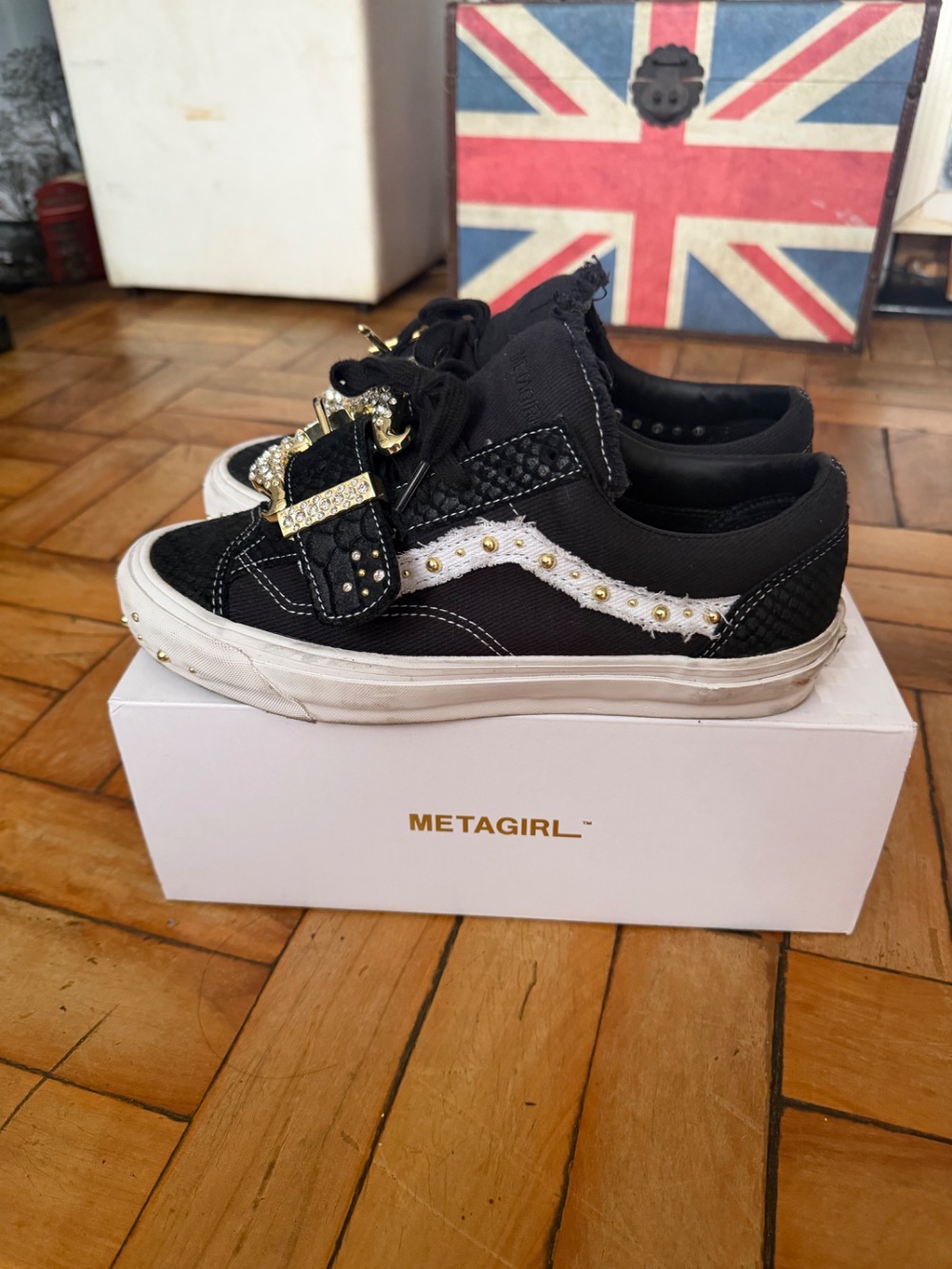 Metagirl x Vans Premium Old Skool 36 MGS Black