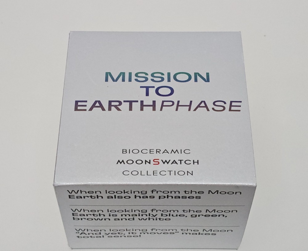 Swatch x Omega Relógio Bioceramic Mission To Earthphase 42mm