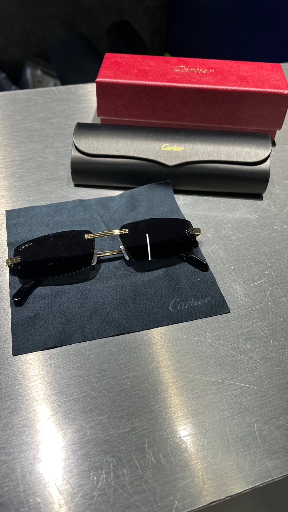 Óculos de sol premiere Cartier