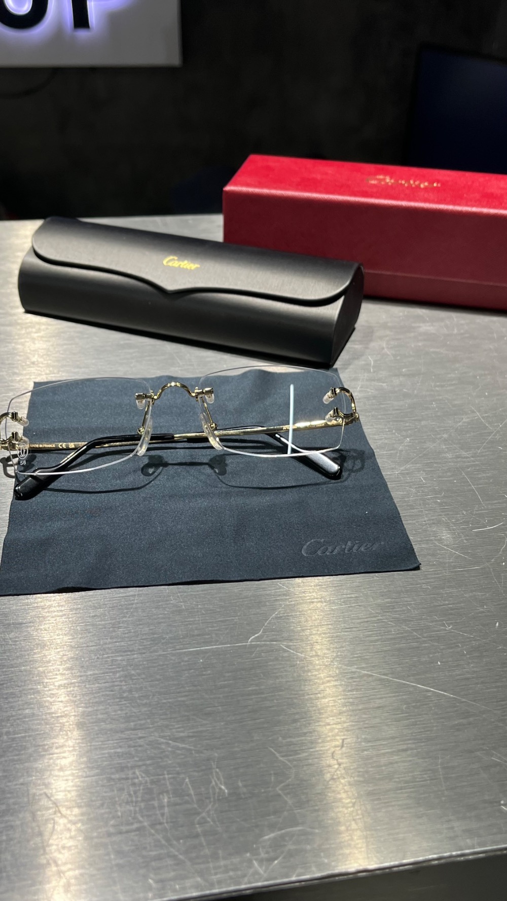 Óculos Cartier première