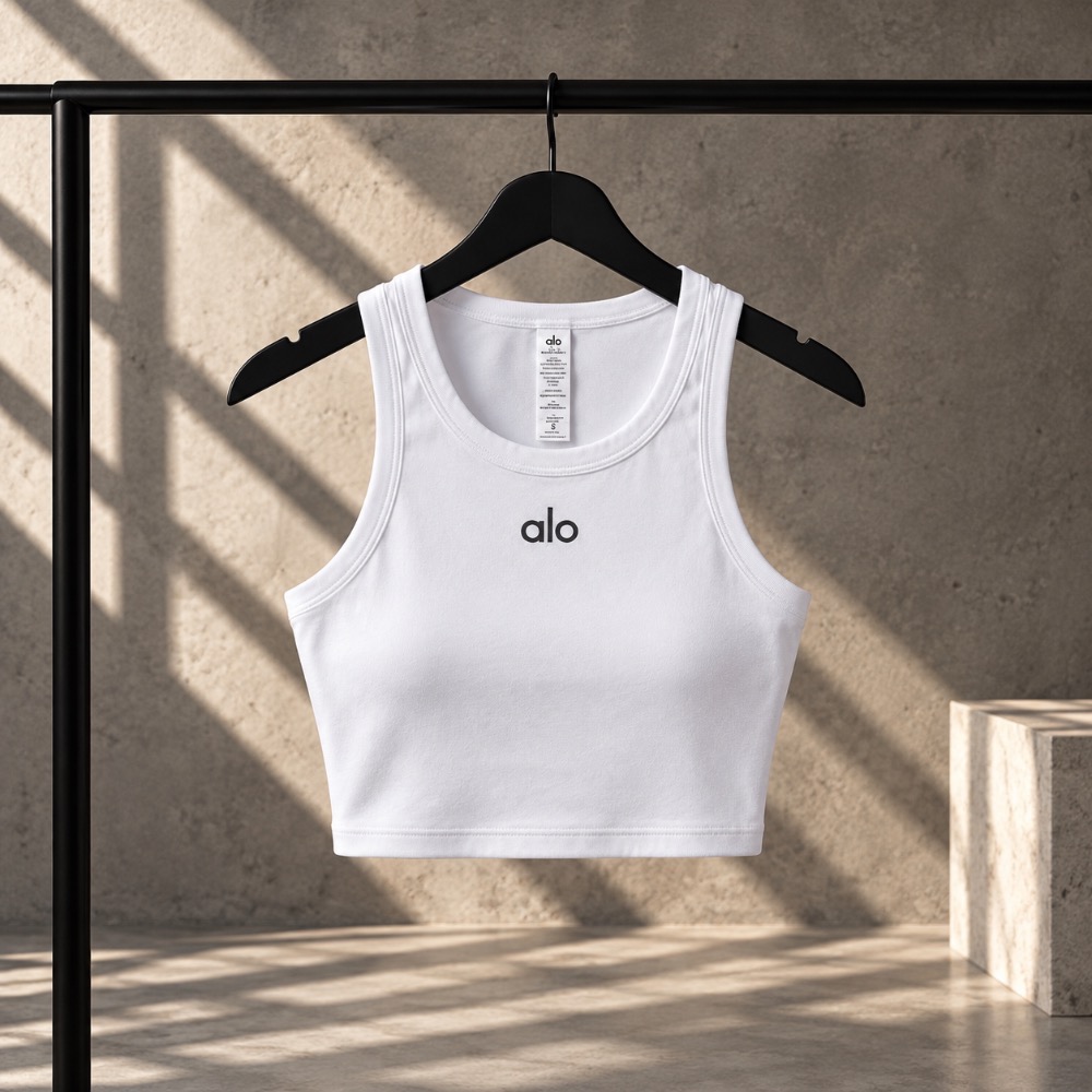 Top Alo Yoga Tank Branco