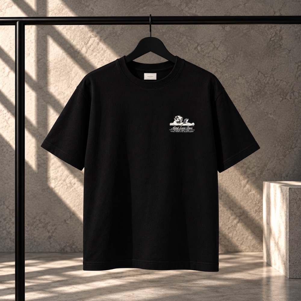 Camiseta Aimé Leon Dore Unisphere Jet Black