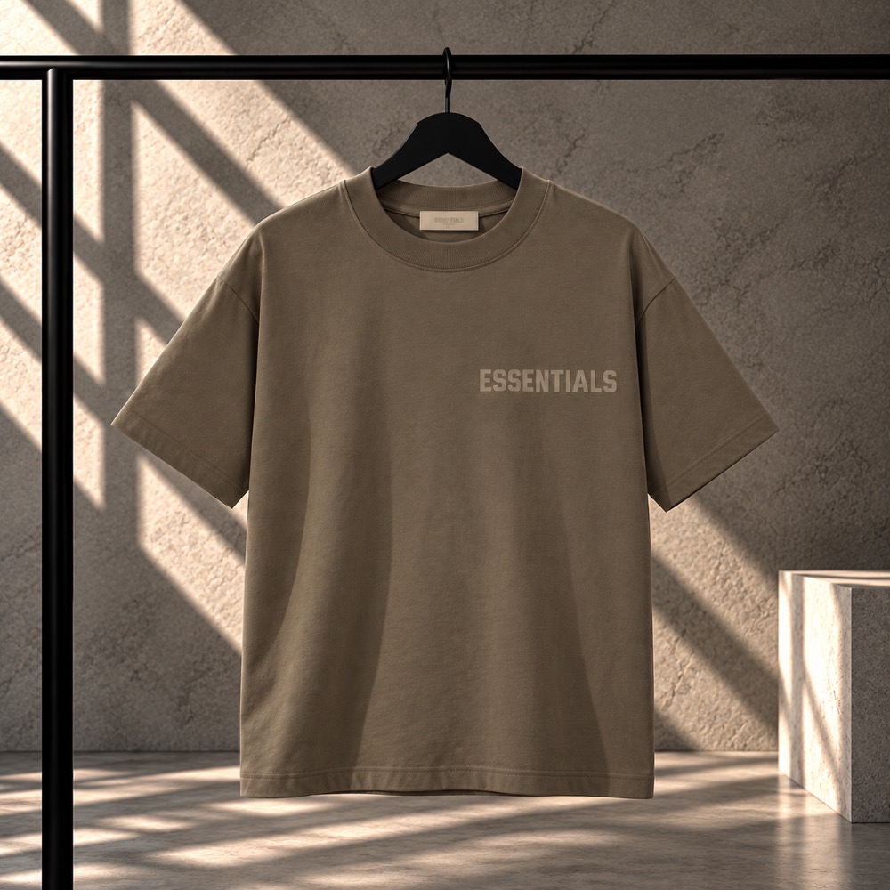 Camiseta Fear of God Essentials Wood