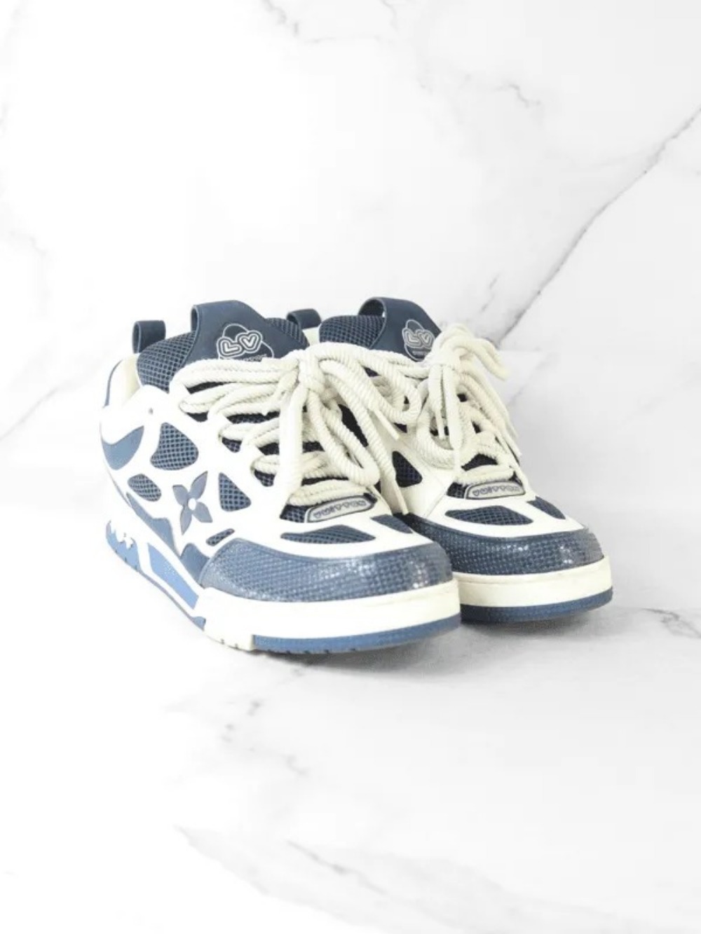 Tênis Louis Vuitton LV Skate Azul Marinho