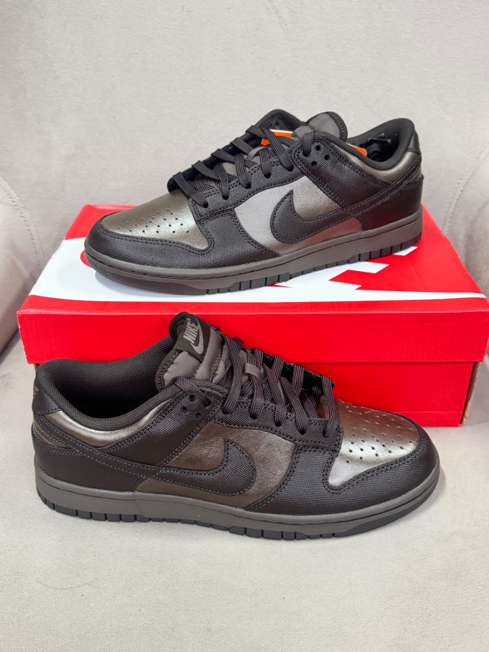 Nike Dunk Low Ironstone Velvet Brown