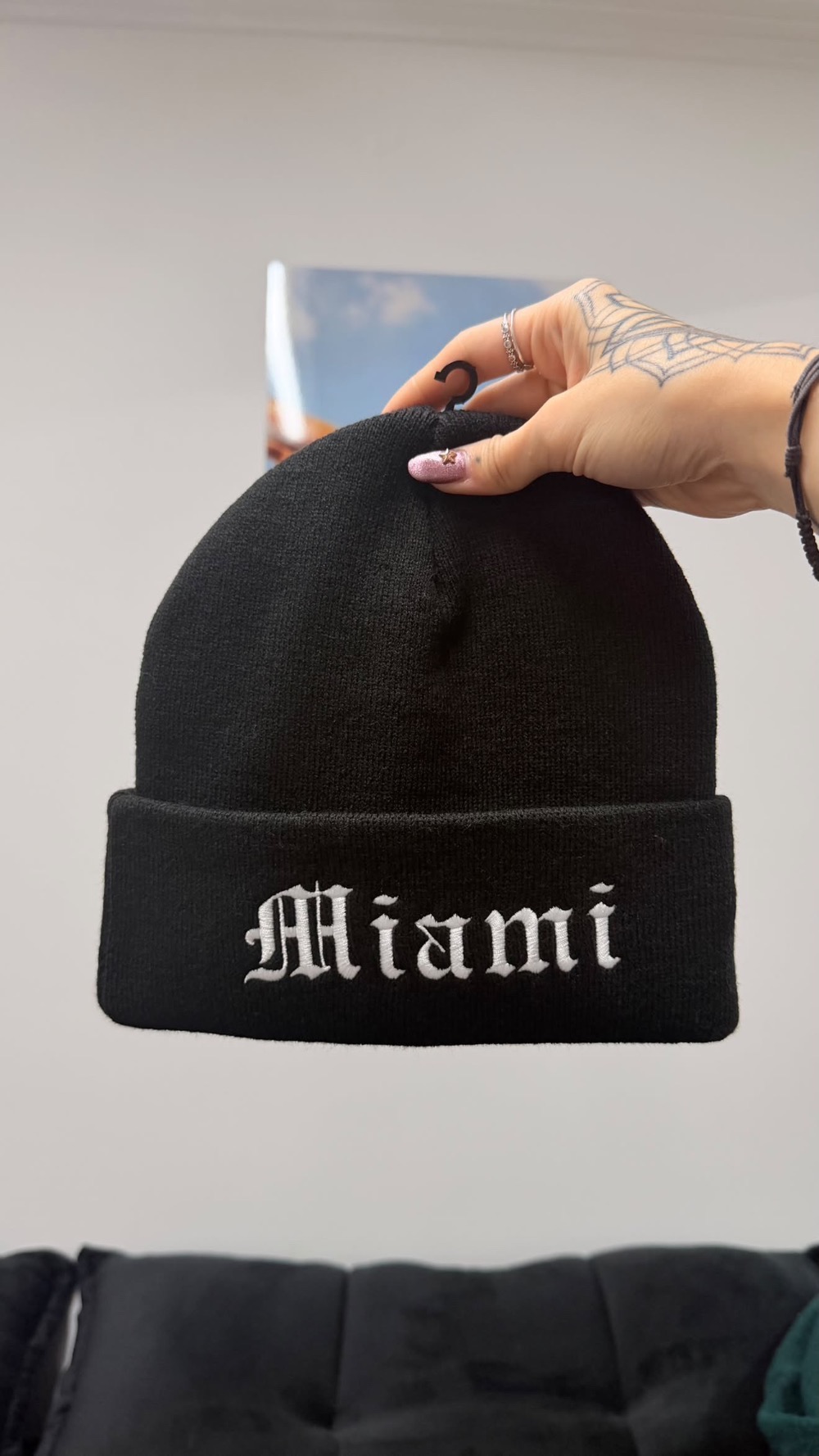 New Era x Supreme Touca Shop Miami Black FW26-W5
