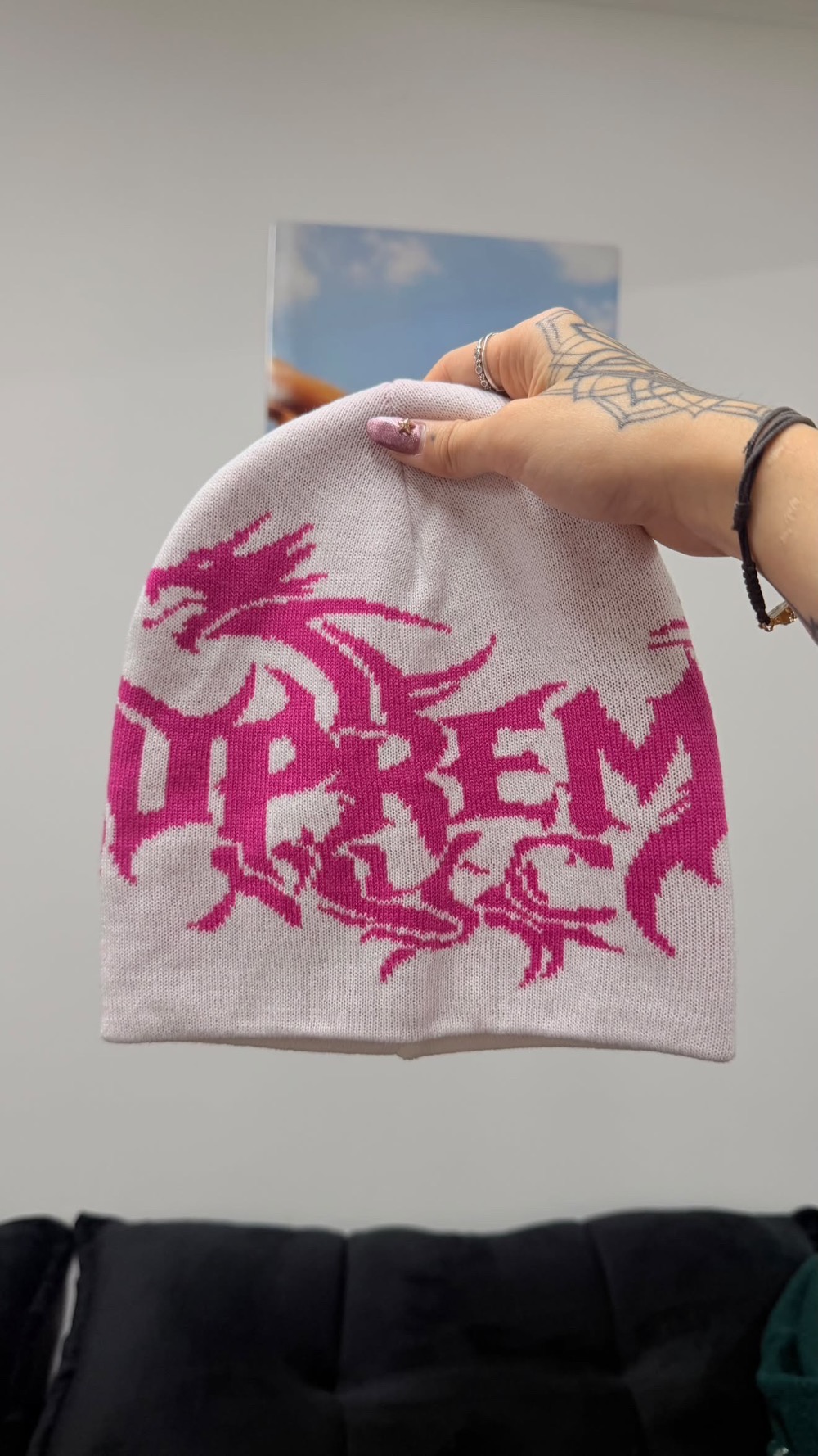 Touca Supreme Dragon White FW26-W5