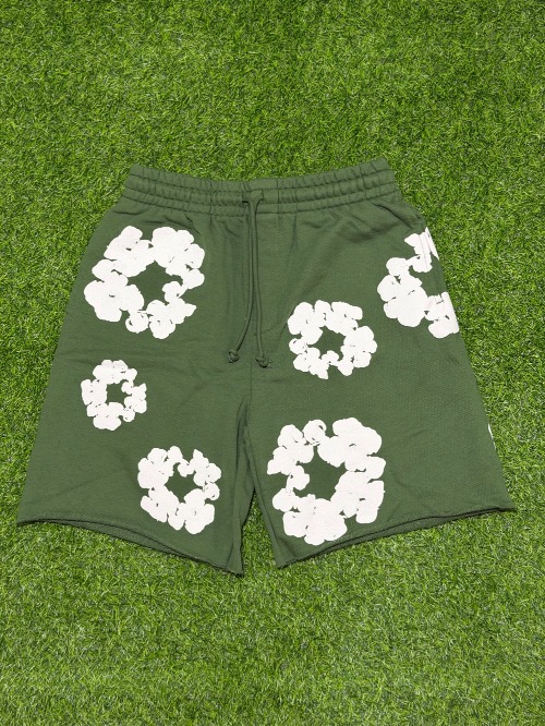 Shorts Denim Tears The Cotton Wreath Green