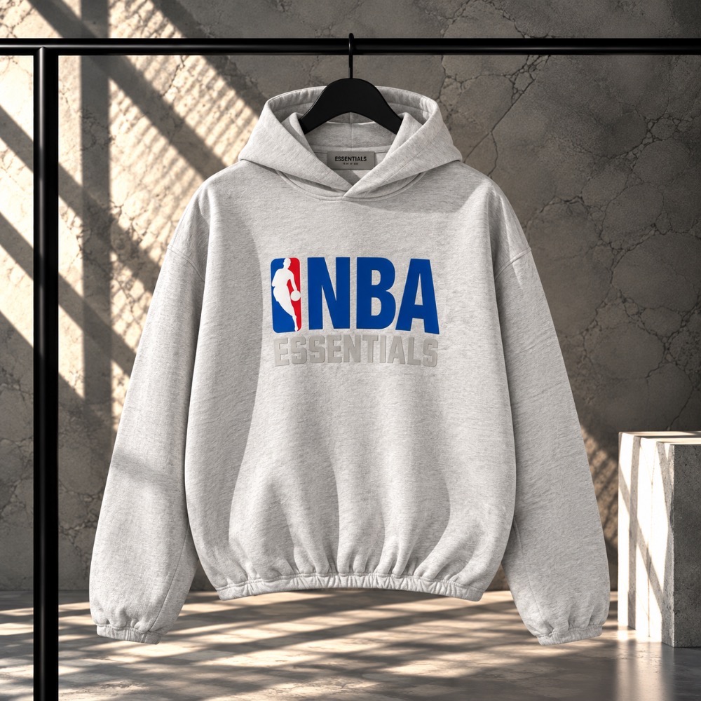 Moletom Fear of God Essentials NBA Light Heather