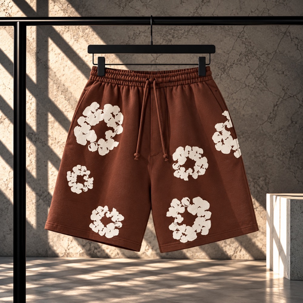 Short Denim Tears The Cotton Wreath Brown