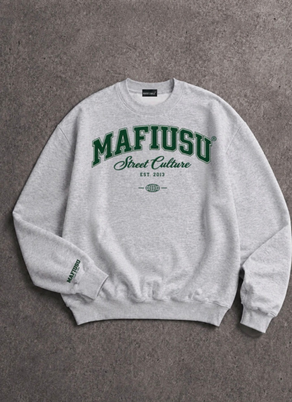Moletom MAFIUSU Mescla College Grey