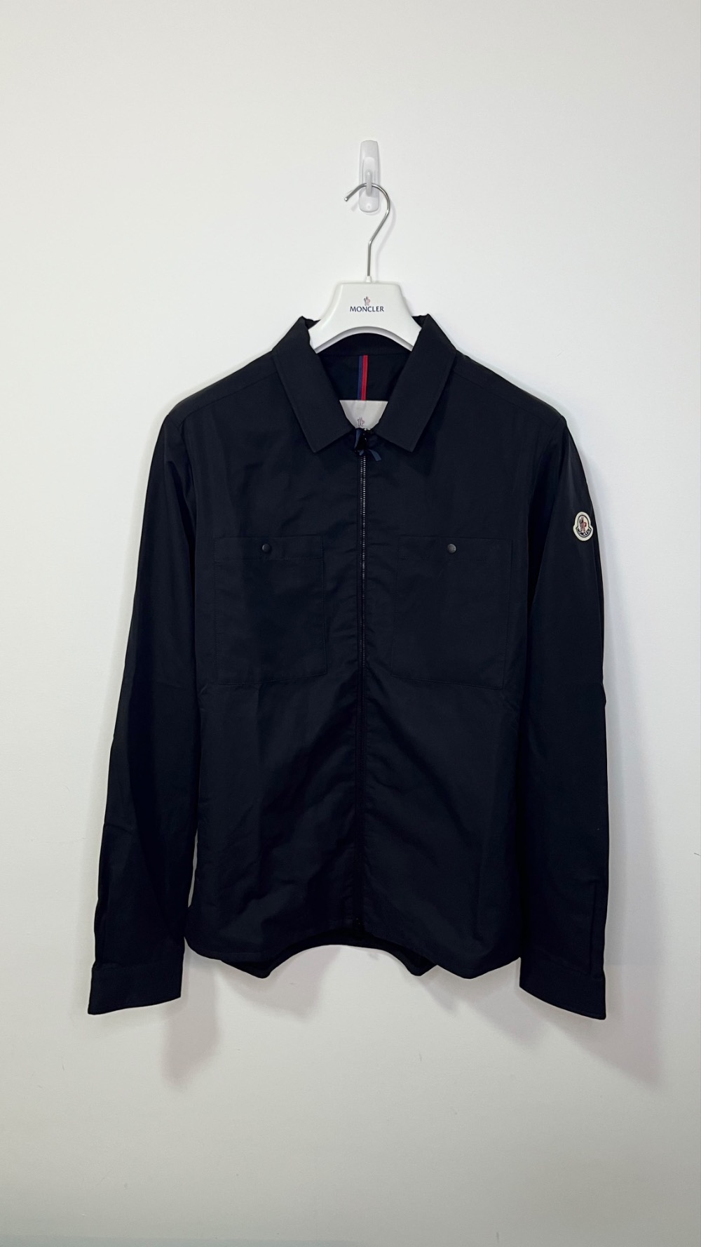 "Moncler Vintage"Jaqueta Moncler Preta