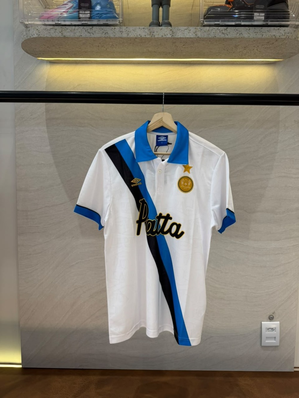 Camiseta Patta x Umbro Inter Milan 93 94 Soccer Jersey Blue