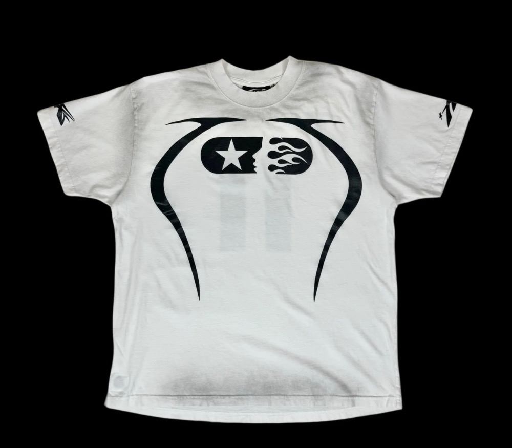 Camiseta Hellstar Warm Up White