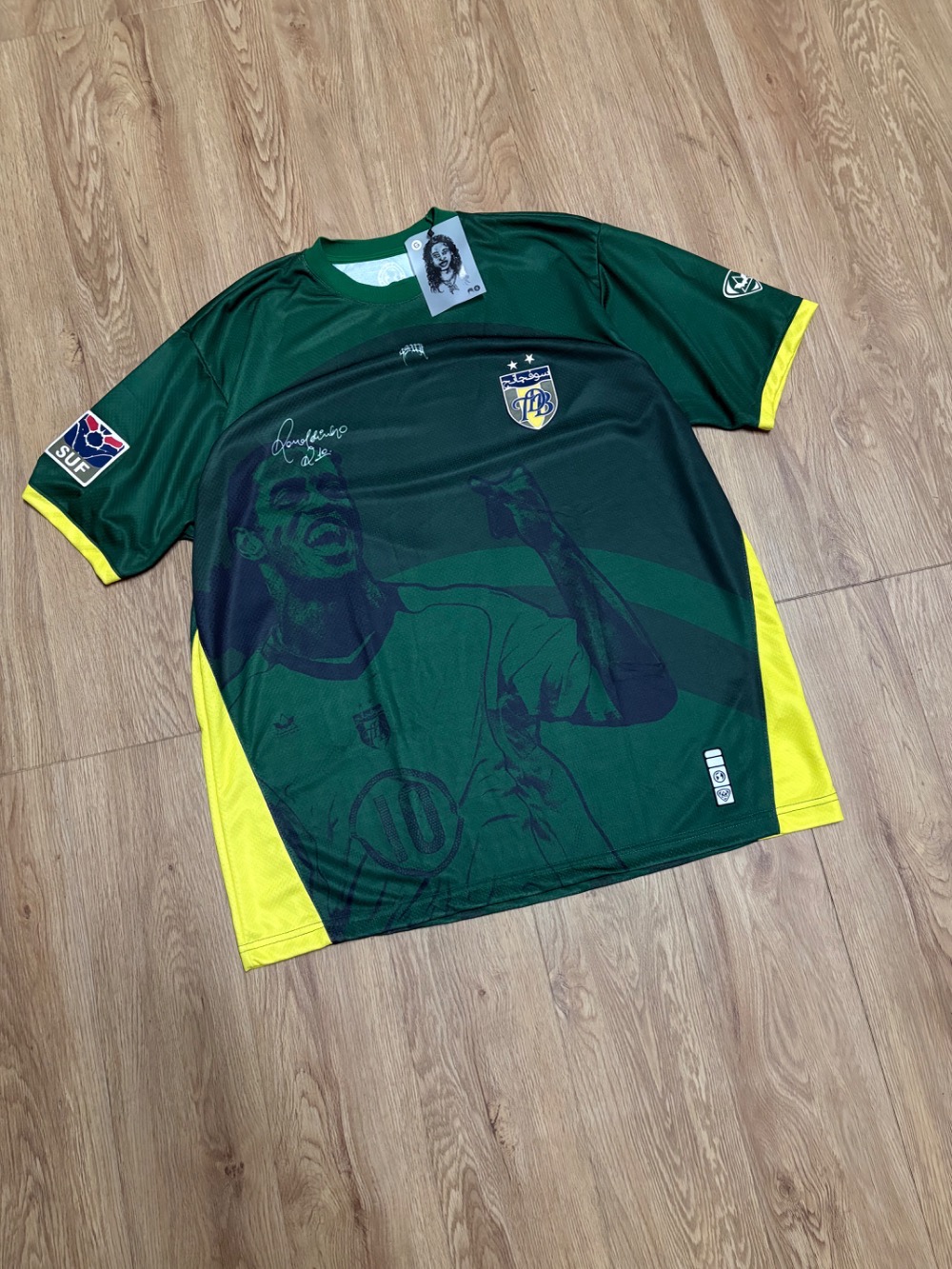 Jersey Sufgang x ronaldinho verde