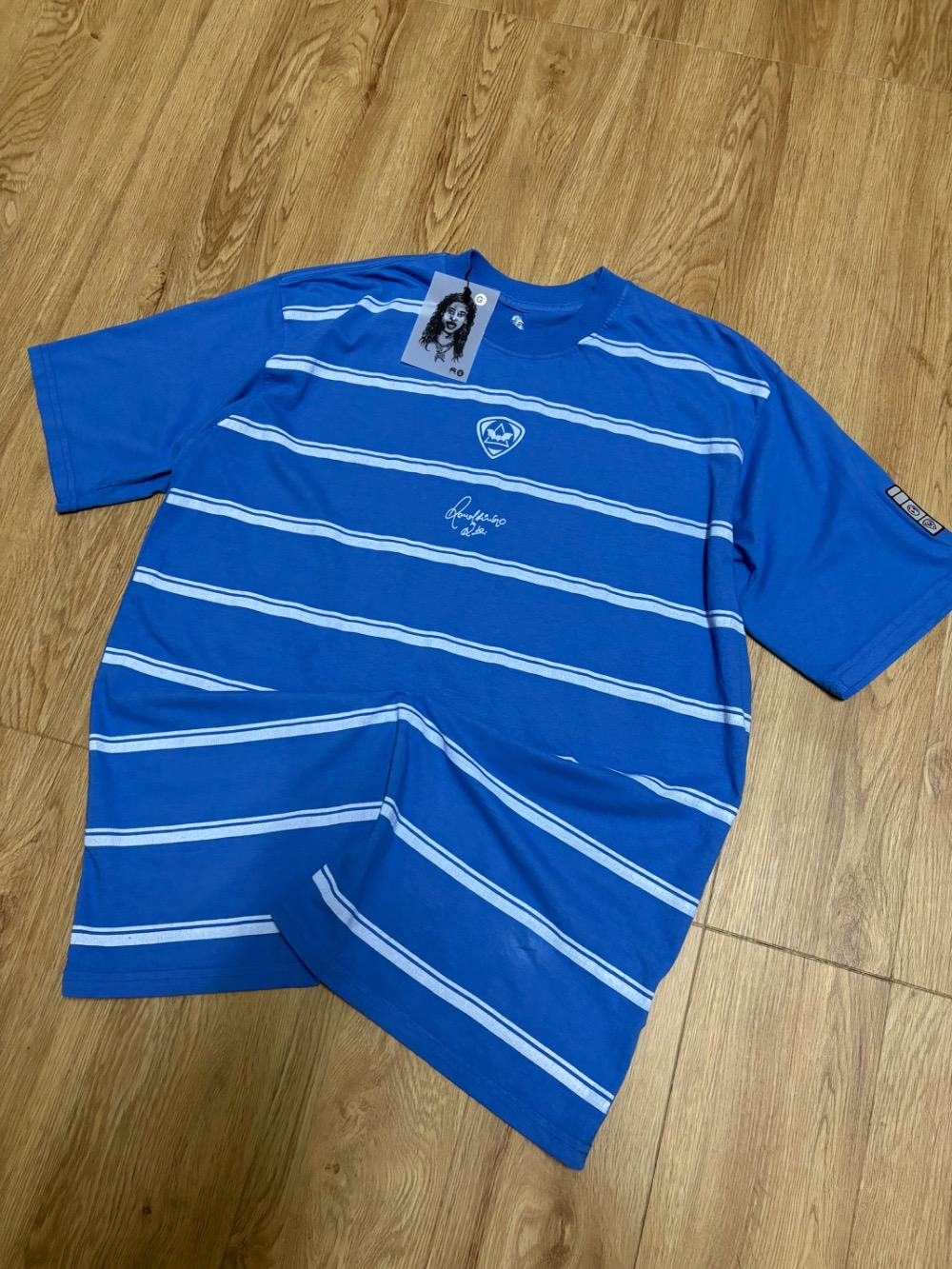 Camiseta Sufgang x ronaldinho total 40 azul