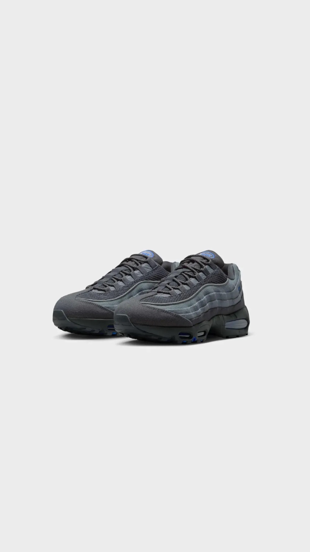 Nike Air Max 95 Big Bubble Smoke Grey Anthracite Black Racer Blue