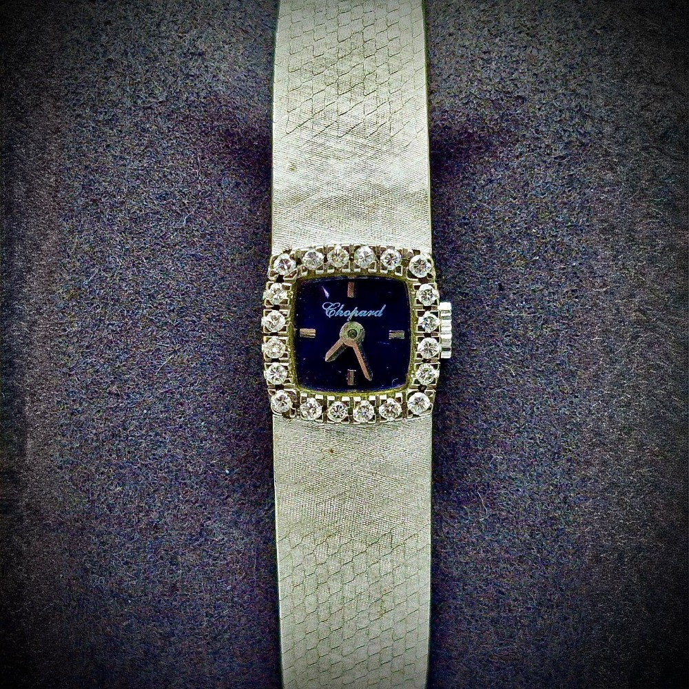 Relógio Chopard Lady 18k White Gold 17.4mm