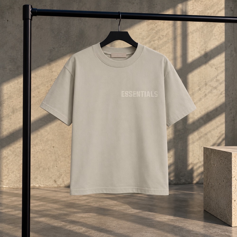 Camiseta Fear of God Essentials Smoke