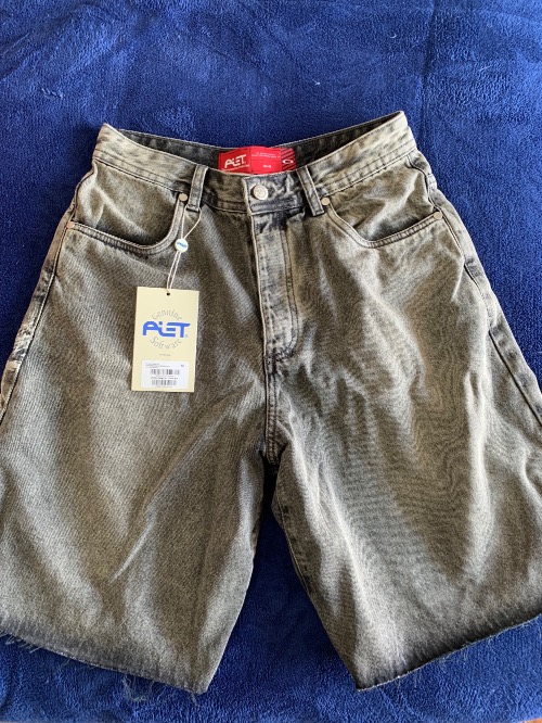 Oakley x Piet Bermuda Distressed Denim Khaki