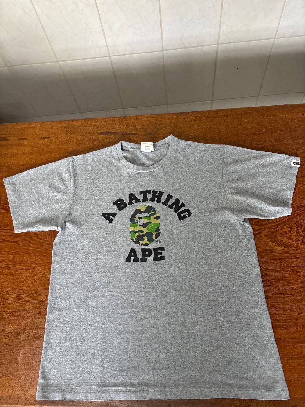 Bape 1st Camo College Tee