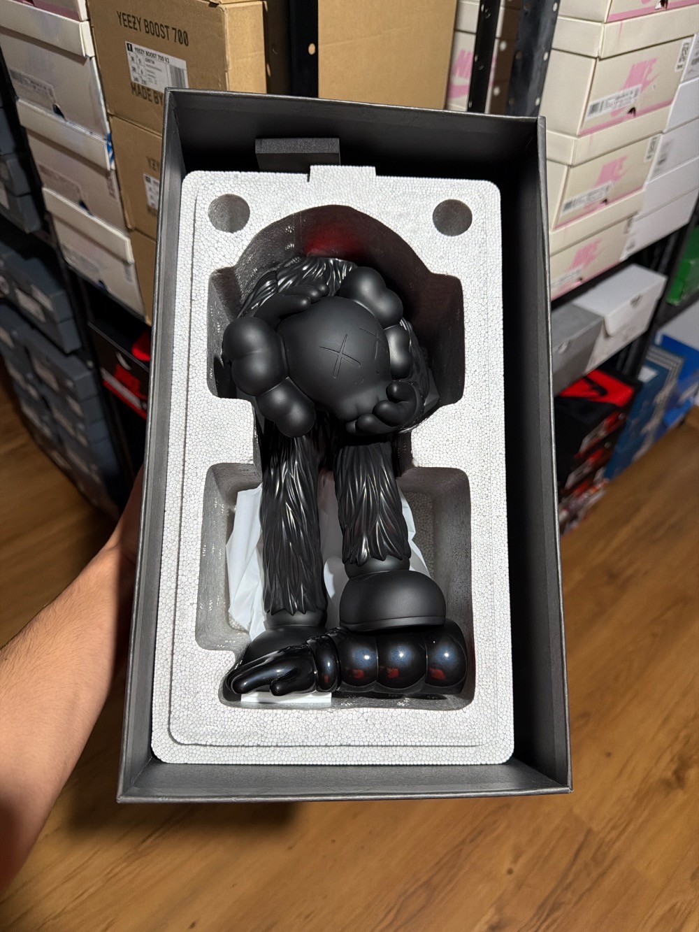 KAWS Fellows Vinyl Figure Black