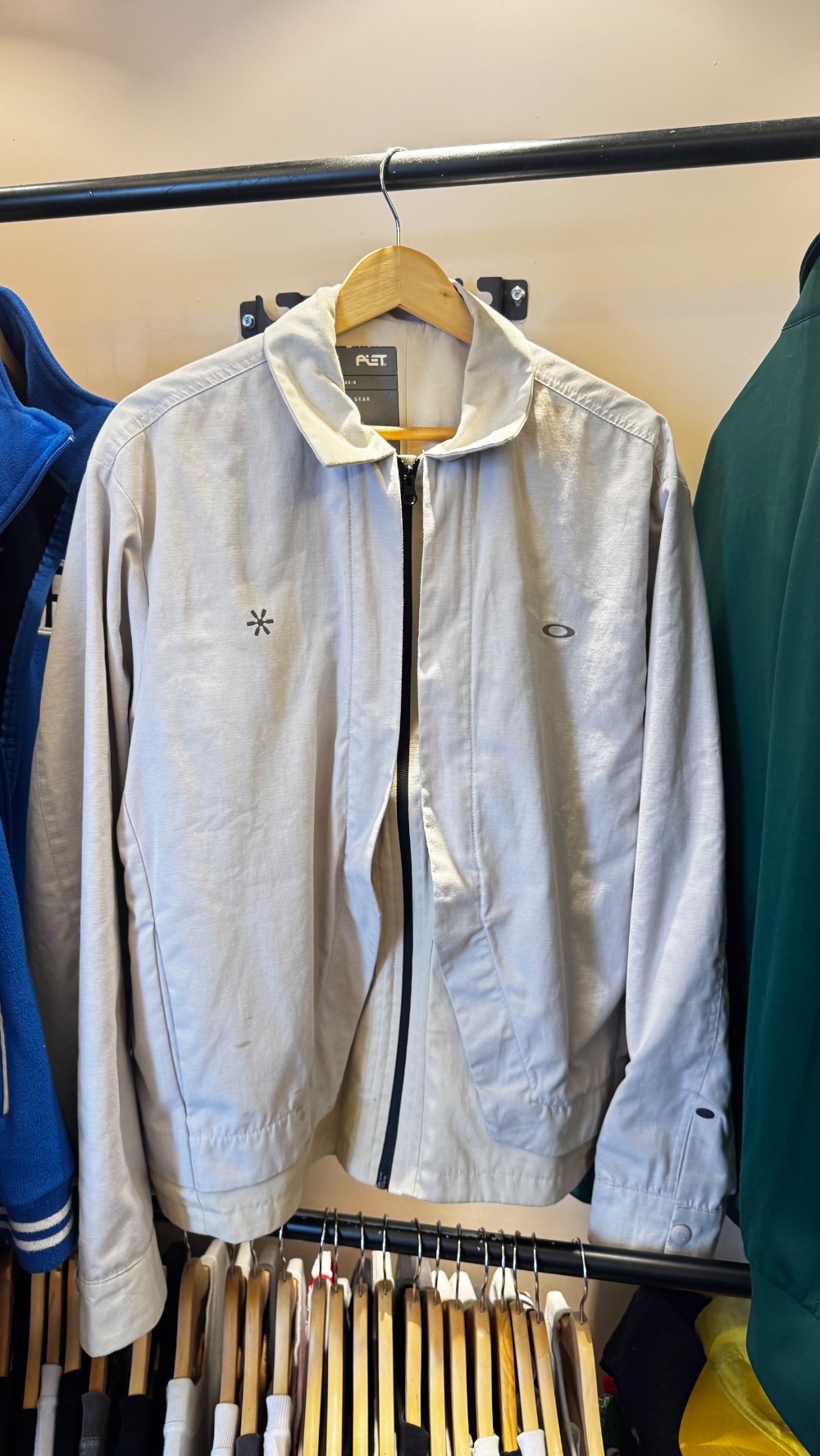 Jaqueta Oakley x Piet The Future Harrington Light Grey