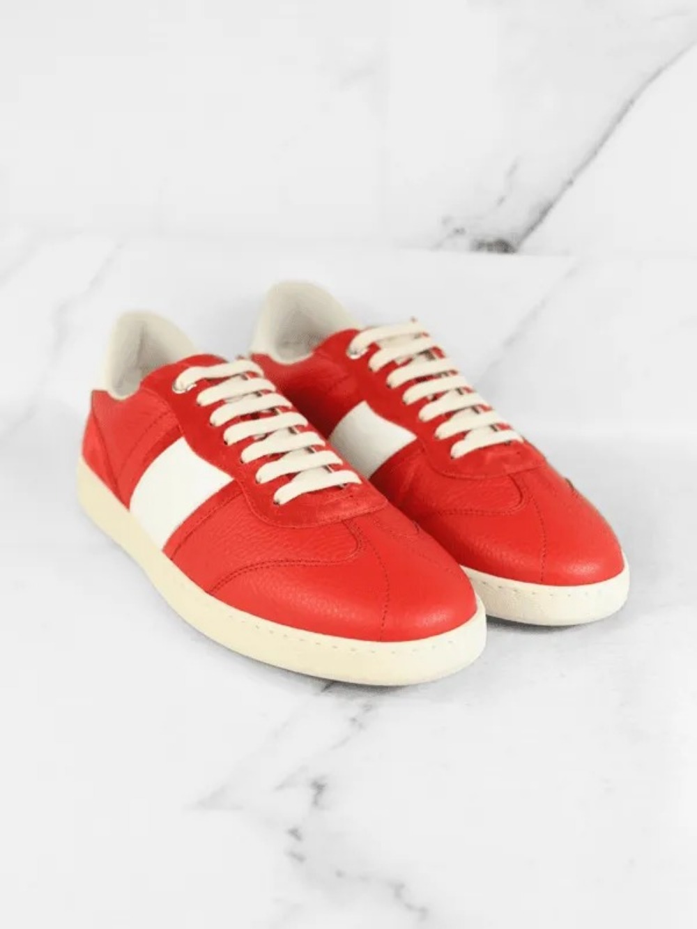 Tênis Ferragamo Achille 1 Vermelho/Branco