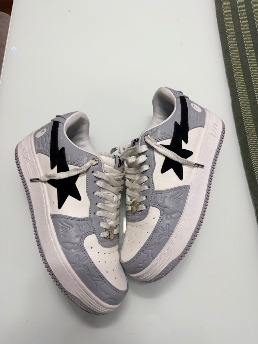 Bape Sta Line Camo Grey