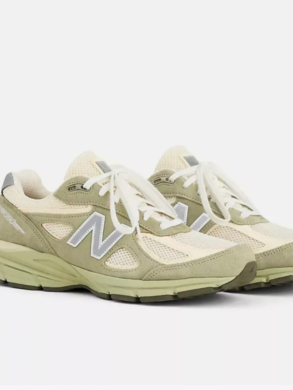 New Balance 990 Olive Leaf Permafrost Light Olive — 41, Novo