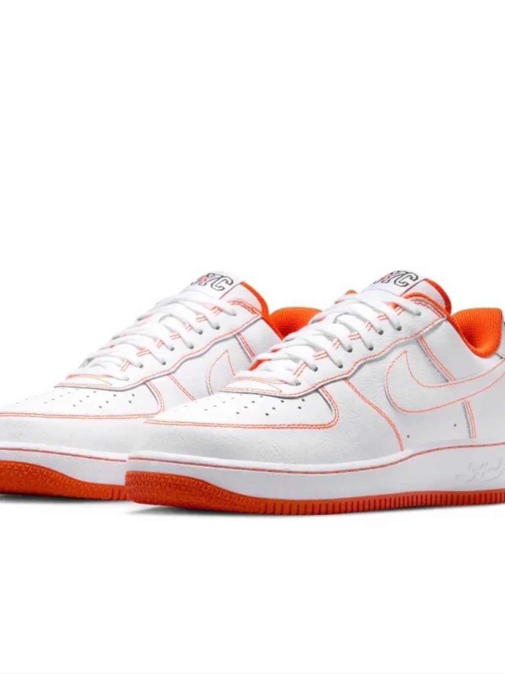 Kobe Bryant x Nike Air Force 1 Low Protro White Safety Orange